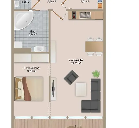 Апартаменти Balcony Dream Mariahilf 29 *